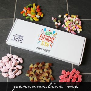 Happy Birthday - Letterbox Sweets